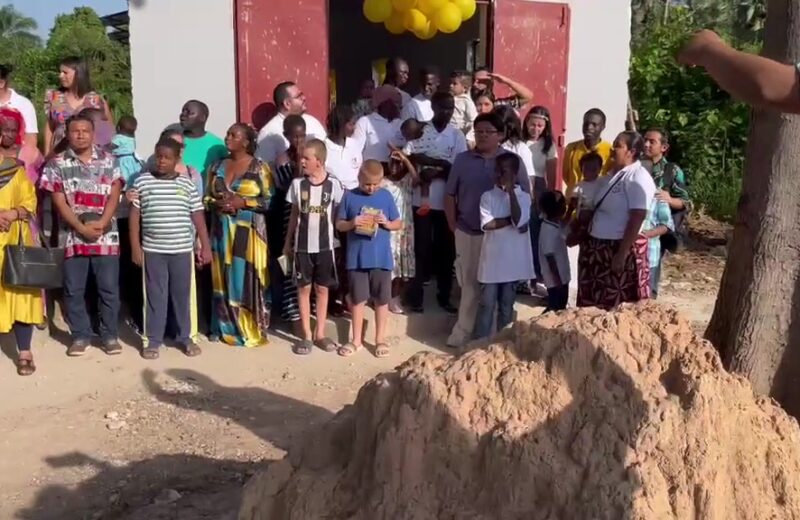 Community Outreach Gathering in Senegal