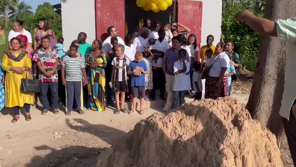 Community Outreach Gathering in Senegal