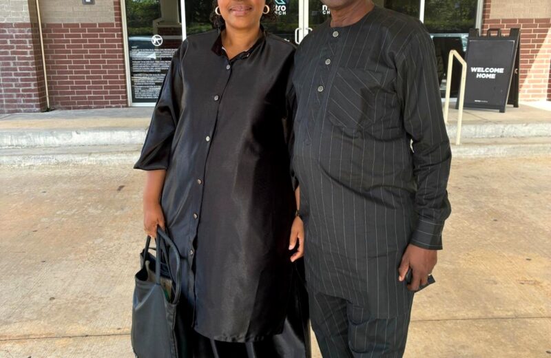 A fellowship visit with ministry friends.