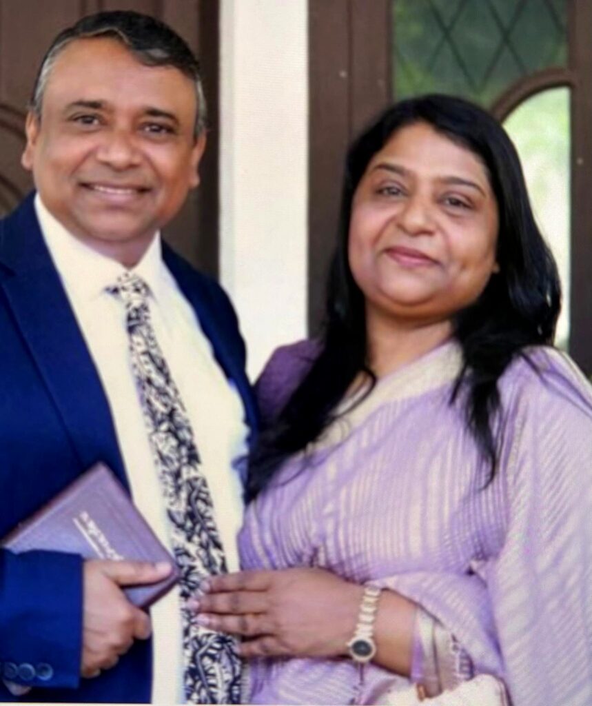 Ministry partners and family fellowship.