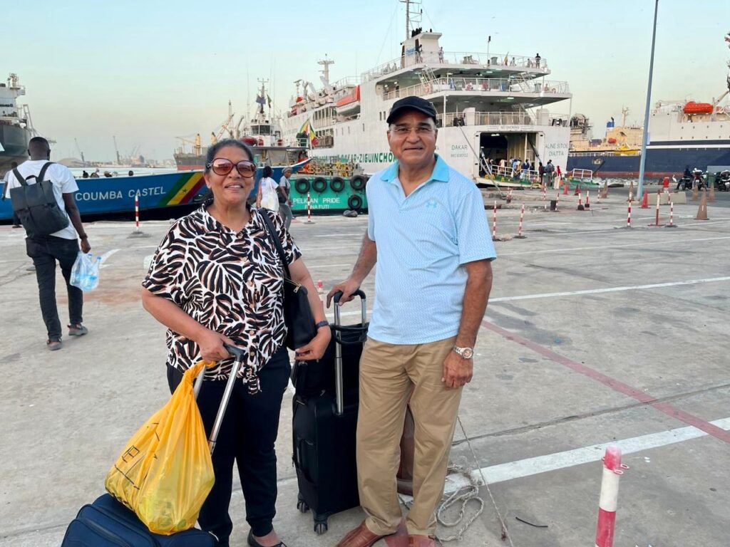 Travel fellowship during the Senegal mission journey.