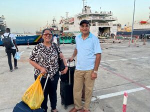 Travel fellowship during the Senegal mission journey.